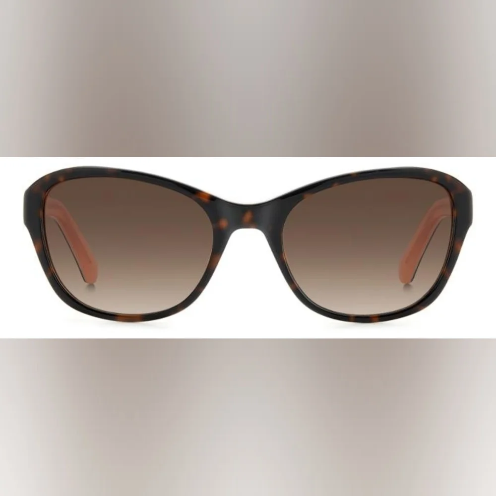 NWOT Kate Spade GOLDA/G/S 086/HA Sunglasses With HARD CASE AND DUST CLOTH